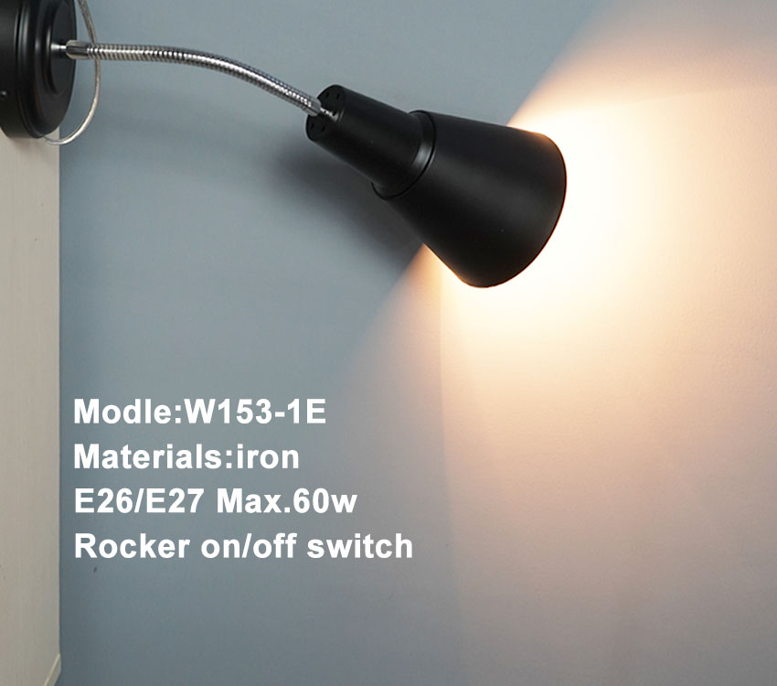 Nástenná lampa z tepaného železa otočná o 360 stupňov: nová možnosť osvetlenia, ktorá spája módu a funkciu