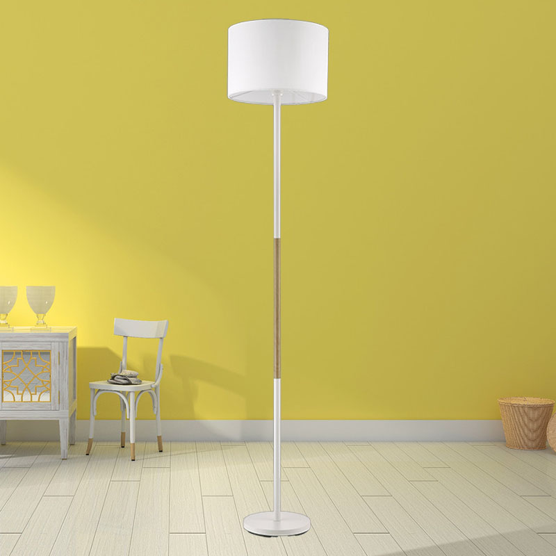 Látková stojaca lampa Nordic Simple E27